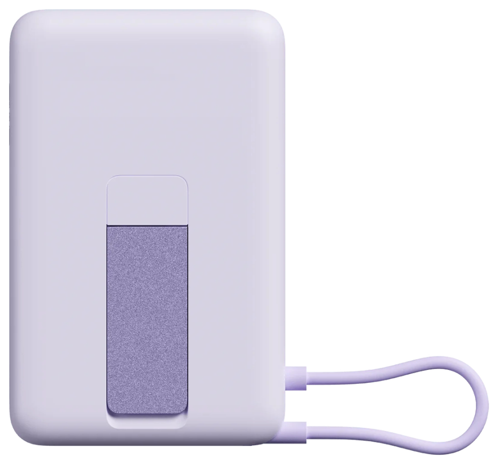 Powerbank 10000mAh Xiaomi Magnetic Power Bank 10000 Wireless Púrpura