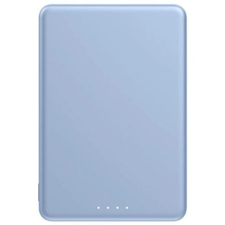Powerbank 5000mAh Xiaomi Super Slim Magnetic Power Bank 5000 Wireless Azul Incluye Cable USB Tipo-C