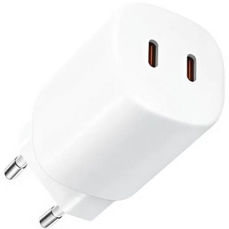Cargador de Pared Xiaomi 45W Nano Turbo Charging Power Adapter 2xUSB Tipo-C 45W