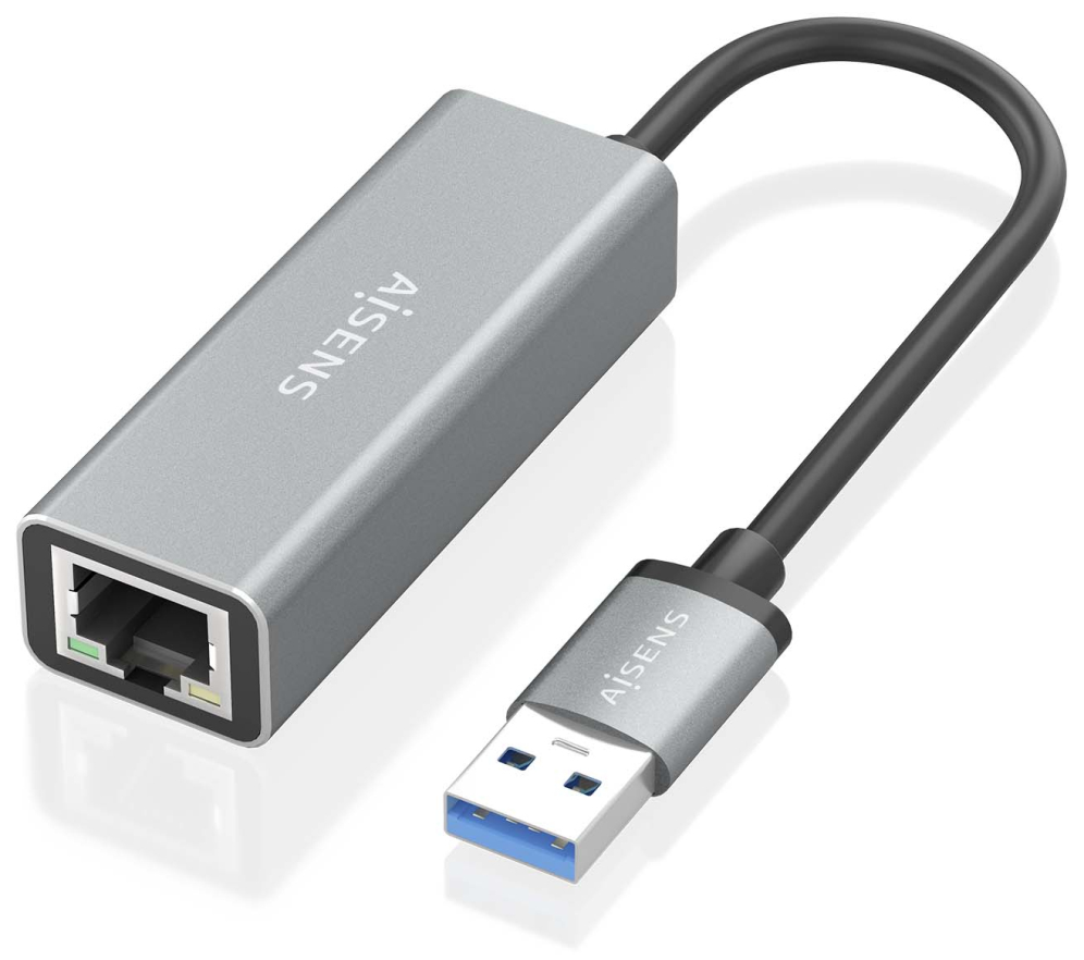 Adaptador USB 3.0 - RJ45 Aisens A106-0897 1000Mbps
