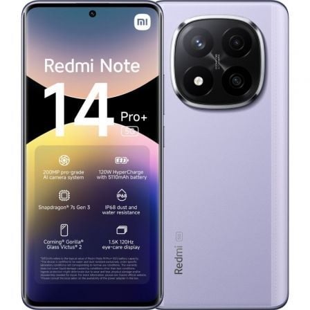 Smartphone Xiaomi Redmi Note 14 Pro+ 12 GB 256 GB 6.67 5G Púrpura