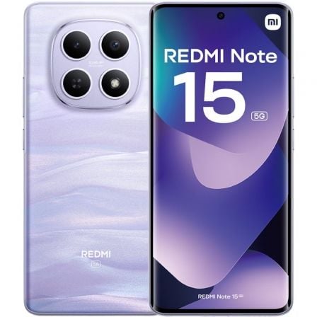 Smartphone Xiaomi Redmi Note 15 12 GB 512 GB 6.77 5G Púrpura