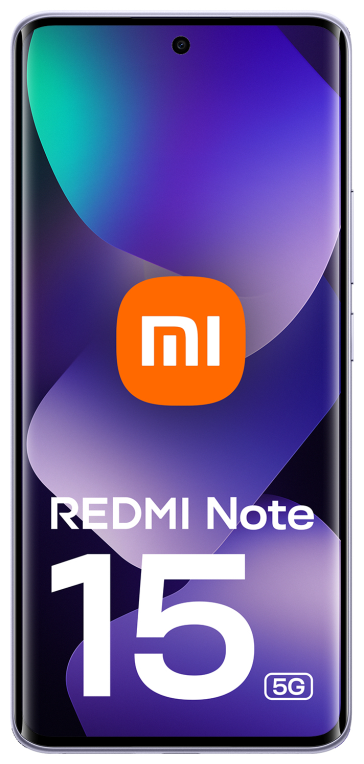Smartphone Xiaomi Redmi Note 15 8 GB 256 GB 6.77 5G Púrpura
