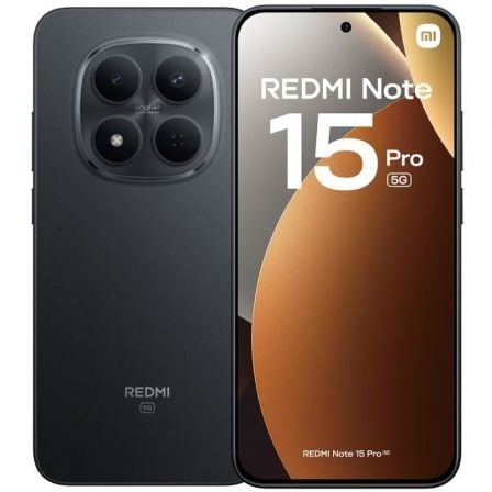 Smartphone Xiaomi Redmi Note 15 Pro 12 GB 512 GB 6.83 5G Negro