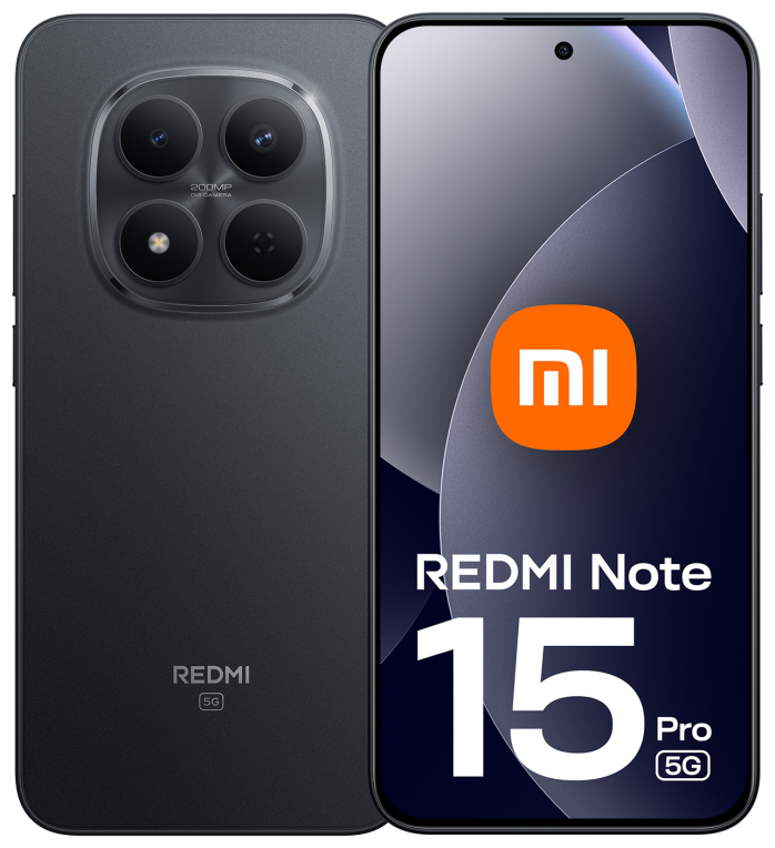 Smartphone Xiaomi Redmi Note 15 Pro 8 GB 256 GB 6.83 5G Negro