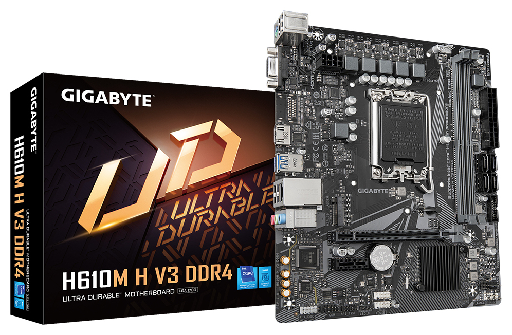 Gigabyte h610m h v3 ddr4 matx 1700