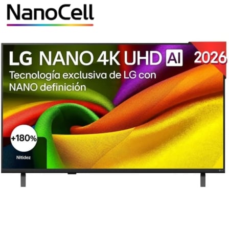 Televisor LG NanoCell 50NU850B6LA 50 Ultra HD 4K Smart TV Wi-Fi Negro
