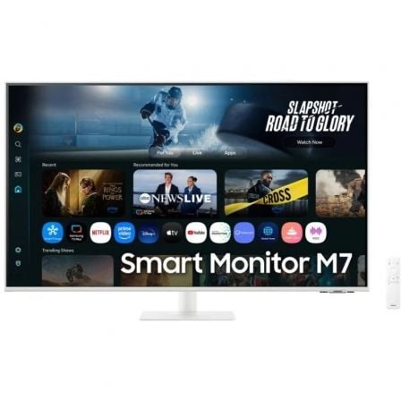 Smart Monitor Samsung M7 S43FM701UU 43 4K Multimedia Smart TV Blanco