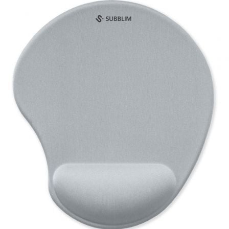 Alfombrilla Ergonómica Subblim Ergo NeoGel MousePad Plateada