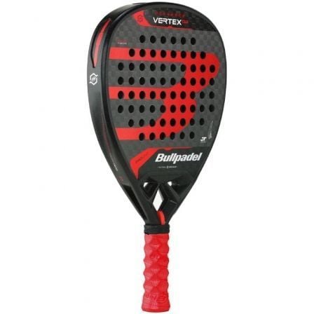 Pala de Pádel Bullpadel Vertex 04 2024 Roja y Negra
