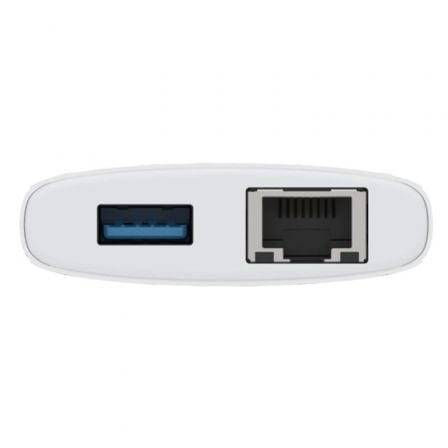 Docking USB Tipo-C D-Link DUP-A01 1xUSB 2xUSB Tipo-C 2xHDMI 4K 1xRJ45 1xLector de Tarjetas 1xUSB Tipo-C PD Blanco