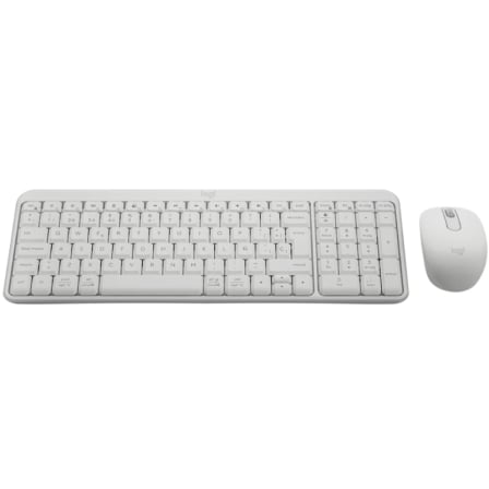 Teclado y Ratón Inalámbricos Logitech Wireless Combo MK250 Blanco