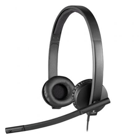 Auriculares Logitech H570E con Micrófono USB Negros