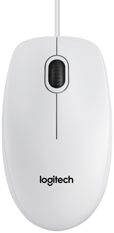Ratón Logitech B100 Hasta 800 DPI Blanco