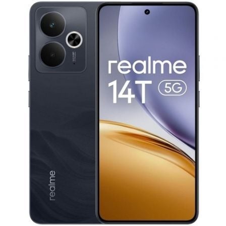 Smartphone realme 14T 8 GB 256 GB 6.67 5G Negro