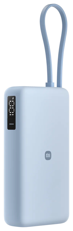 Powerbank 20000mAh Xiaomi 67W Power Bank Integrated Cable 67W Azul Incluye Cable USB Tipo-C
