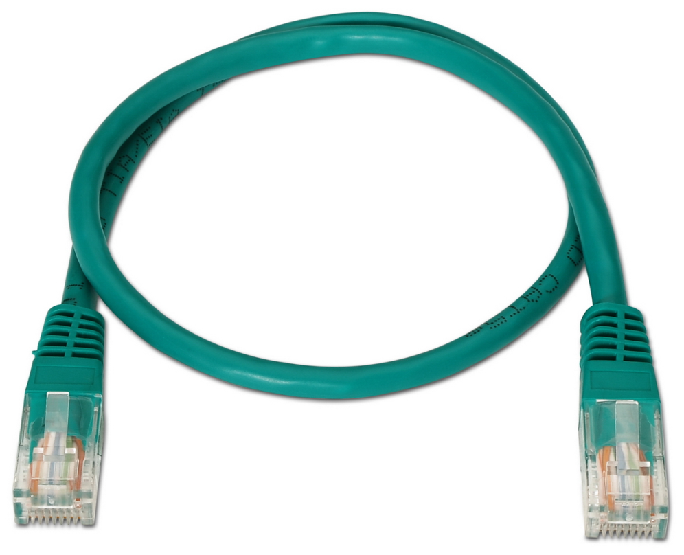 Cable de Red RJ45 UTP Aisens A135-0248 Cat.6 3m Verde