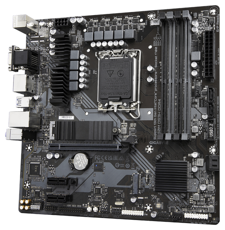 Gigabyte Placa Base B760M DS3H DDR4 mATX LGA1700