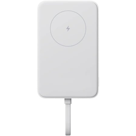 Powerbank 10000mAh Xiaomi 33W Magnetic Power Bank 10000 (Integrated Cable) Wireless Blanca