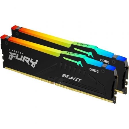 Memoria RAM Kingston FURY Beast RGB 2 x 16 GB DDR5 5600MHz 1.25V CL36 DIMM