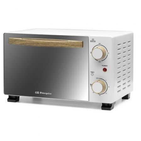 Horno de Sobremesa Orbegozo HO 990 800W Capacidad 10L Blanco