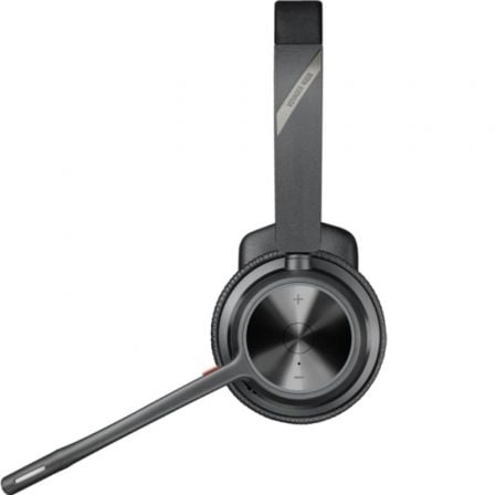 Auricular Inalámbrico Poly Voyager 4310 + Adaptador BT700 + Base de Carga con Micrófono Bluetooth Negro