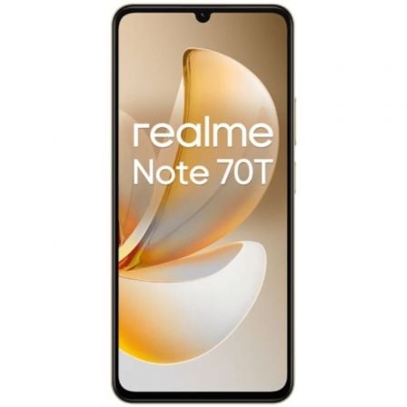 Smartphone realme Note 70T 4 GB 256 GB 6.74 Dorado Playa