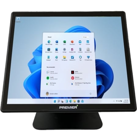 TPV Premier KT-97 FT Intel J6412 8 GB 128 GB SSD 17 Táctil Windows 11 IoT