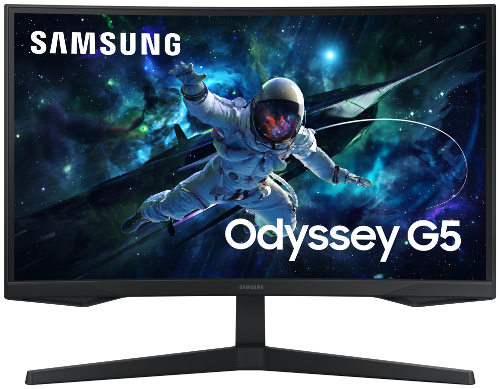 Monitor Gaming Curvo Samsung Odyssey G5 S27CG552EU 27 QHD 1ms 165Hz VA Negro