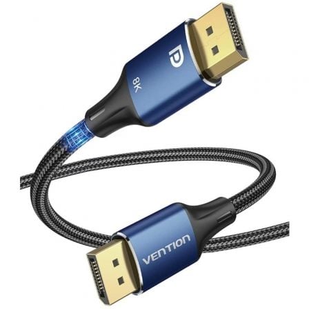 Cable DisplayPort 1.4 8K Vention HCELH DisplayPort Macho - DisplayPort Macho 2m Azul
