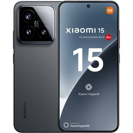 Smartphone Xiaomi 15 NFC 12 GB 512 GB 6.36 5G Negro