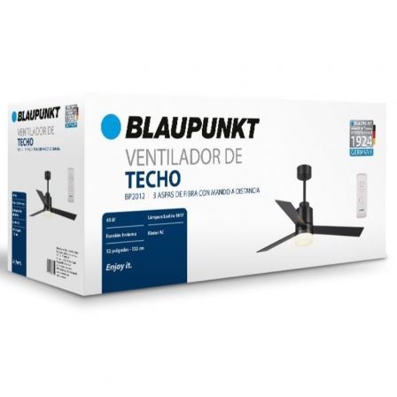 Ventilador de Techo Blaupunkt BP2012 65W 3 Aspas 132cm
