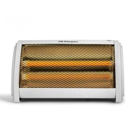 Estufa de Cuarzo de Pie Orbegozo BP 3200 2 niveles de potencia 500W-1000W