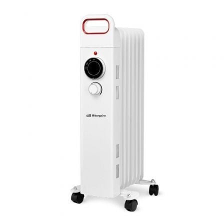 Radiador de Aceite Orbegozo RU 1500 3 Potencias 1500W 7 Elementos Caloríficos