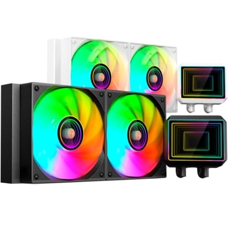 Sistema de Refrigeración Líquida Mars Gaming ML-TWO240 Negro