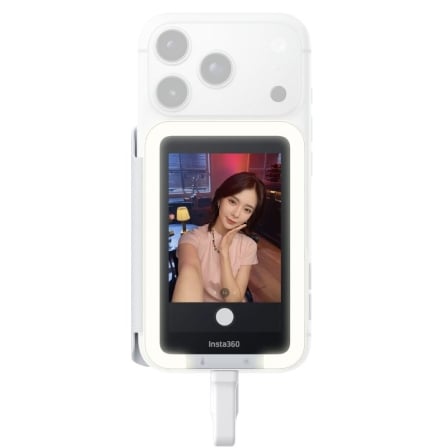 Pantalla Selfie Insta360 Snap Con Luz Blanco