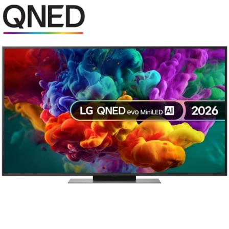 Televisor LG QNED evo AI QNED87 Mini LED 55QNED87B6A 55 Ultra HD 4K Smart TV Wi-Fi