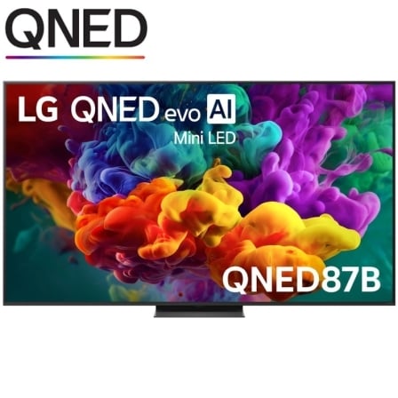 Televisor LG QNED evo AI QNED87 Mini LED 75QNED87B6A 75 Ultra HD 4K Smart TV Wi-Fi