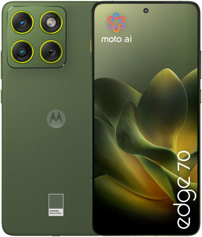 Smartphone Motorola Edge 70 12 GB 512 GB 6.67 5G Verde