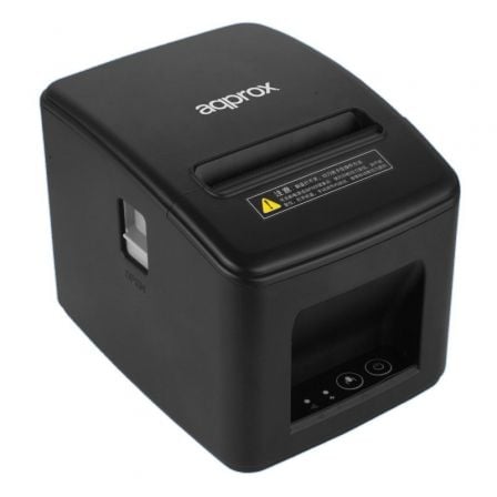 Impresora de Tickets Approx appPOS80AM-USB Térmica Ancho papel 80mm USB-RJ11 Negra