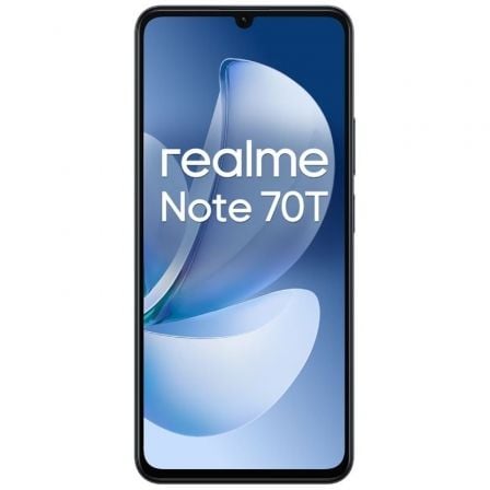 Smartphone realme Note 70T 4 GB 128 GB 6.74 Negro Obsidiana