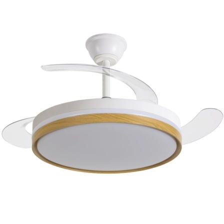 Ventilador de Techo Daewoo con aspas retráctiles DW5010 30W 3 Aspas 6 Velocidades