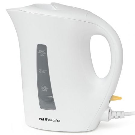 Hervidor de Agua Orbegozo KT 4150 1200W Capacidad 1L