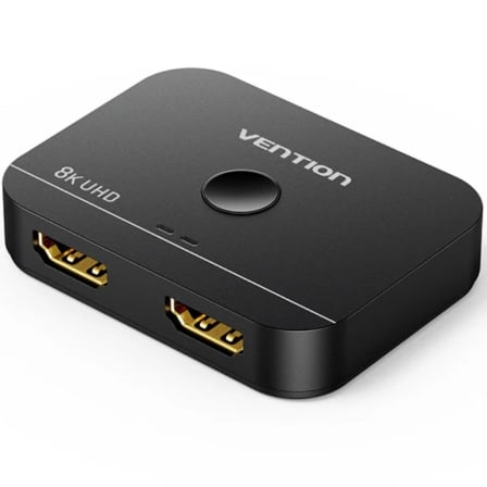 Switch Conmutador 8K HDMI 2.1 Bidireccional Vention AKPB0 HDMI Hembra USB-C Hembra - 2x HDMI Hembra