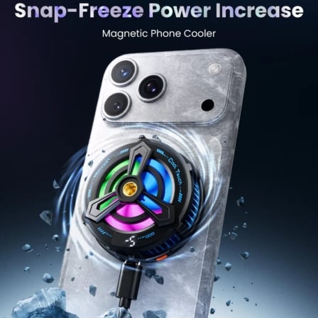 Enfriador Magnético para Smarphone Vention KQWB0 Negro