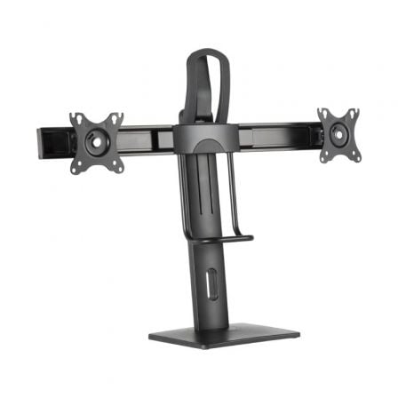 Soporte de Sobremesa con Contrapeso para 2 Monitores Aisens DT27TSR-065 Giratorio Inclinable hasta 6kg