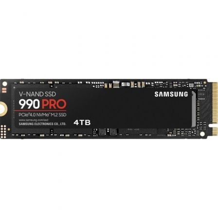 Disco SSD Samsung 990 Pro 4 TB M.2 2280 PCIe Gen4 Compatible con PS5 y PC