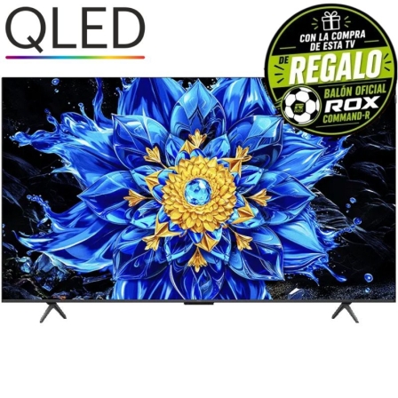 Televisor TCL QLED-Mini LED 65P8L 65 Ultra HD 4K Smart TV Wi-Fi
