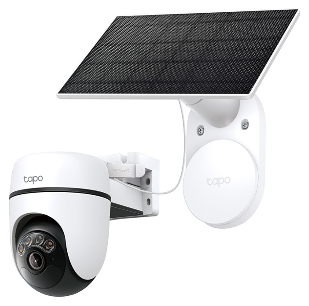 Cámara de Videovigilancia TP-Link TC90 KIT Visión Nocturna Control desde APP Incluye Panel Solar