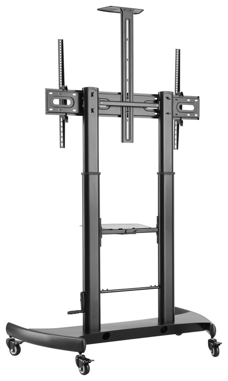Soporte de Suelo Inclinable con Ruedas y Manivela Aisens FT100TE-123 para TV 60-100 hasta 100kg